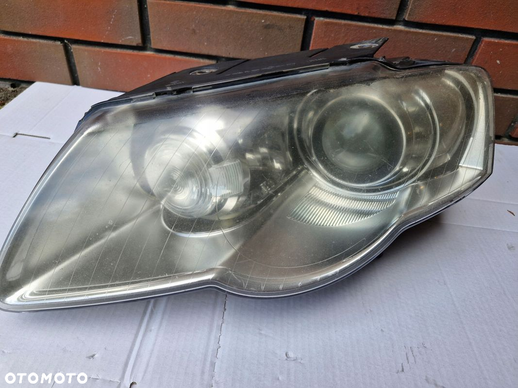 Lampa przód lewa Bi-XENON skrętny kompletna EUROPA do Vw Passat B6 05-10r - 2