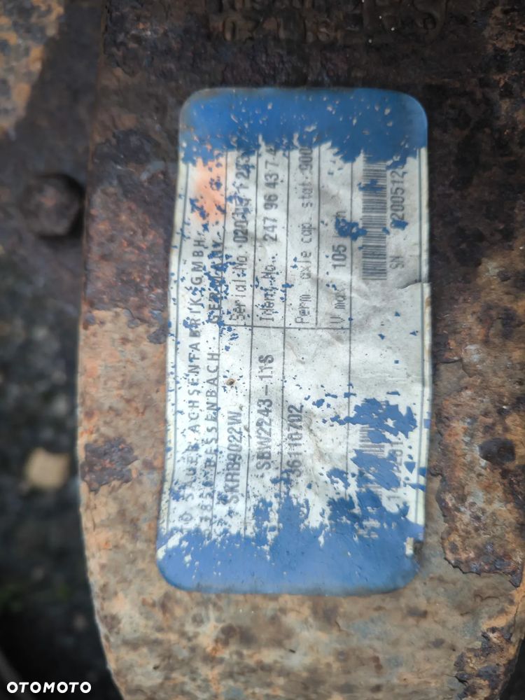 Osie saf, bpw, ror, Mercedes i inne - 17