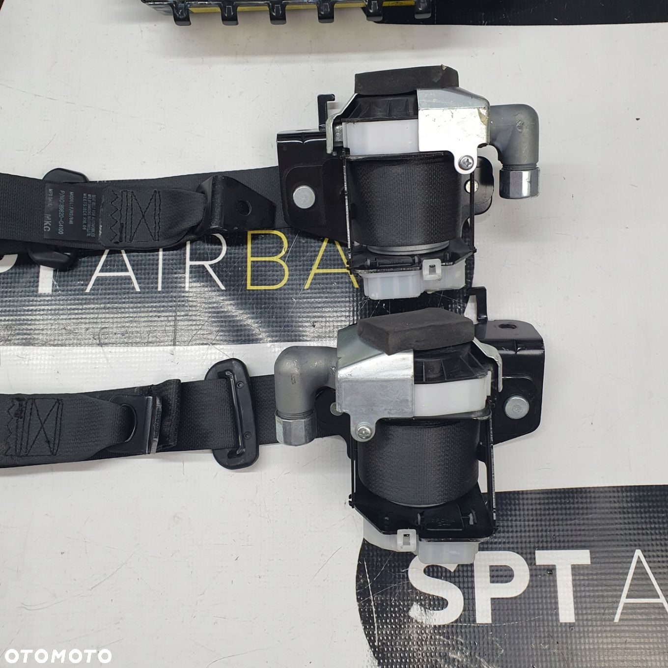 HYUNDAI IONIQ DESKA ROZDZIELCZA KONSOLA KOKPIT PULPIT PODUSZKI AIRBAG AIR BAG PASY KIT SET - 10