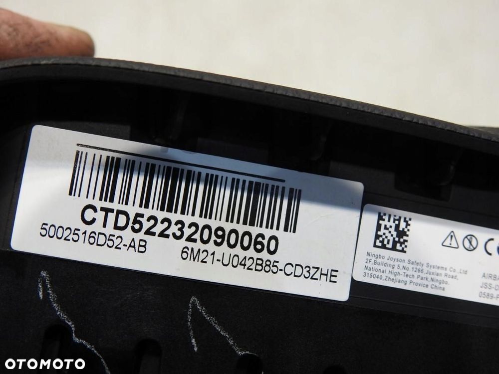 PODUSZKA AIRBAG AIR BAG KIEROWCY FORD GALAXY MK2 6M21-U042B85-CD3ZHE - 5
