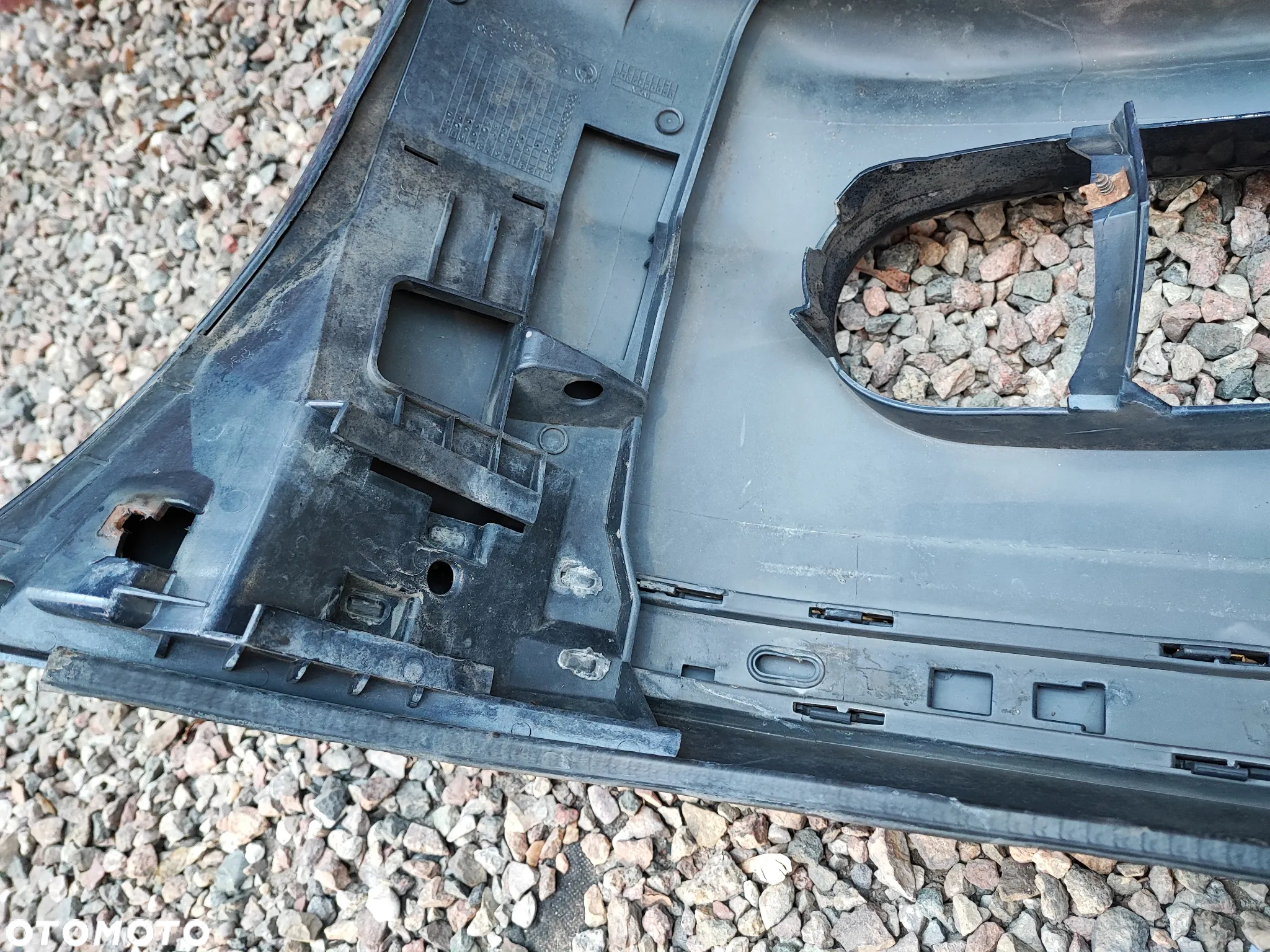 BMW E46 SEDAN / KOMBI ORYGINALNY ZDERZAK M-PAKIET PRZÓD POŁÓWKA DO SPAWANIA W KOLORZE ORIENT-BLAU METALICK O NR.  51 11 7 893 328 OEM - 17