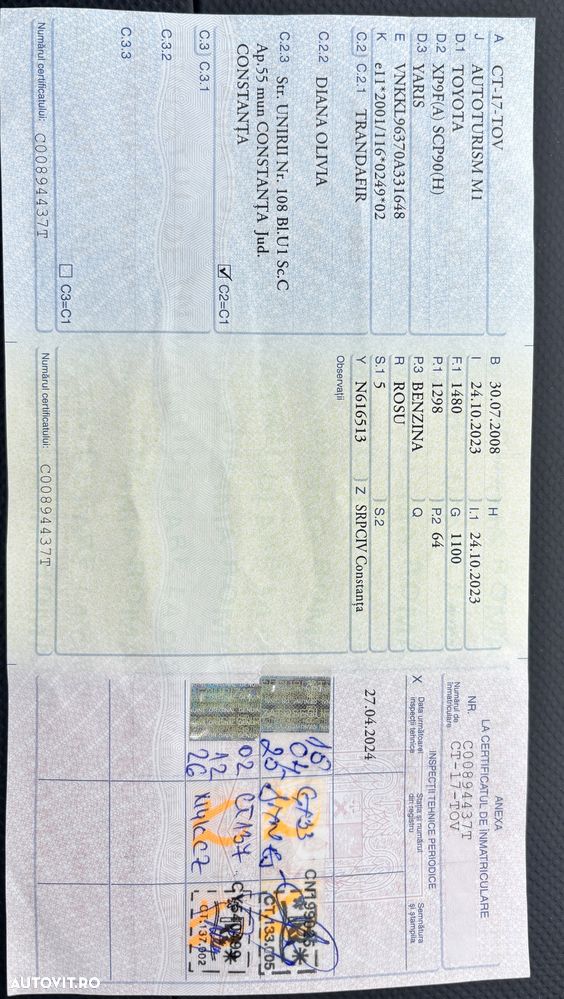 Toyota Yaris 1.3 Aut Luna - 8