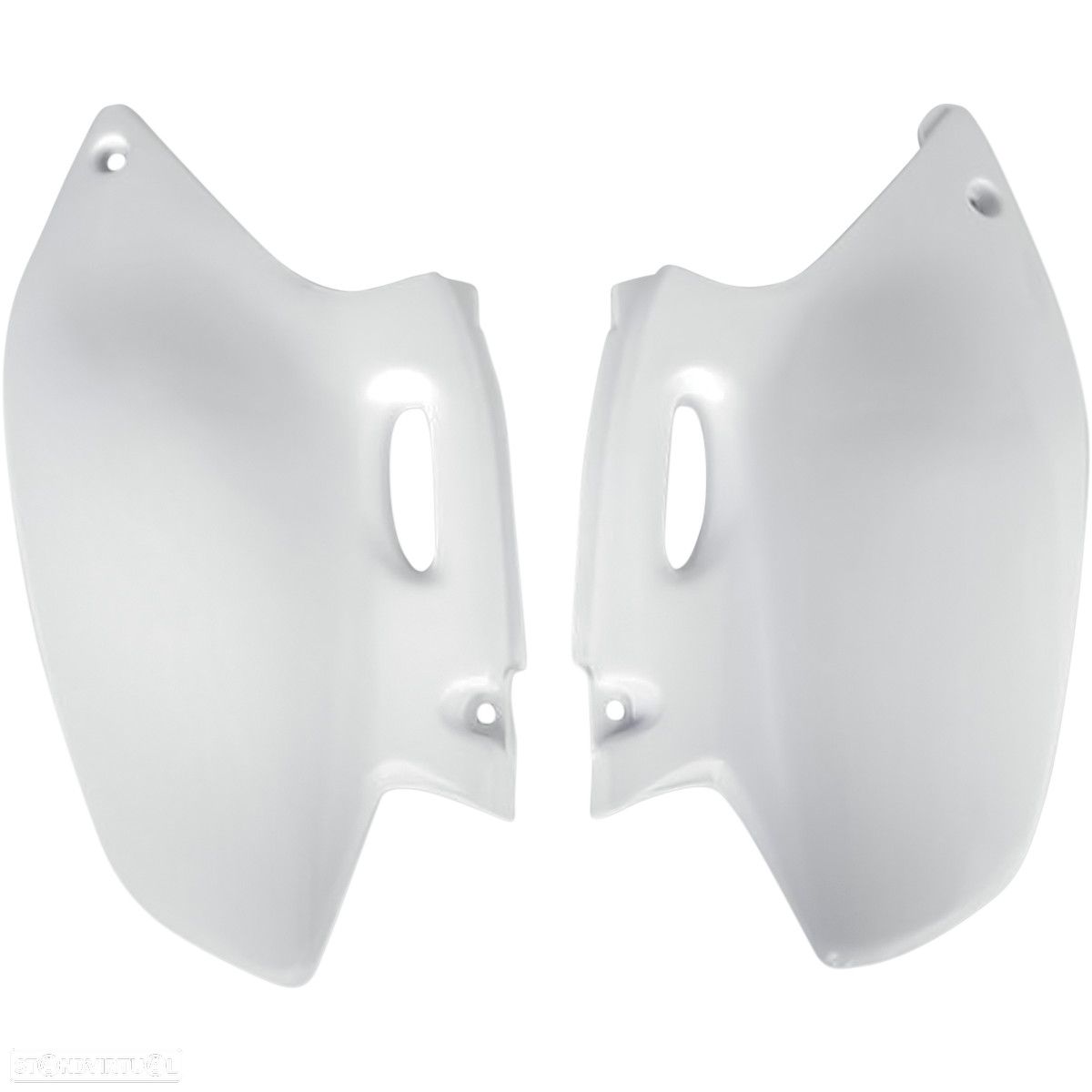paineis laterais traseiros ufo branco yamaha wr / yz - 1