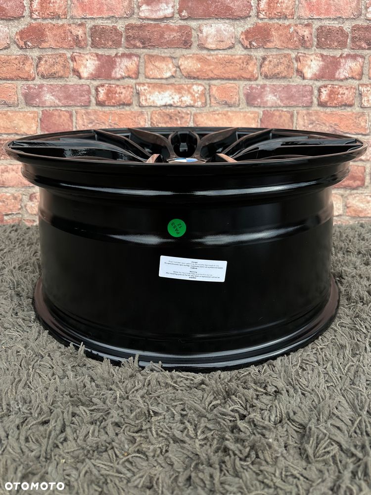 Nowe czarne felgi 5x120 19 BMW F10 8.5j ET35 9.5j ET40 F12 F06 5 GT E90 F01 X1 X3 F25 X4 Z4 F30 F32 F34 F36 E60 jak styling 405 M pakiet Carbonado Shine - 5