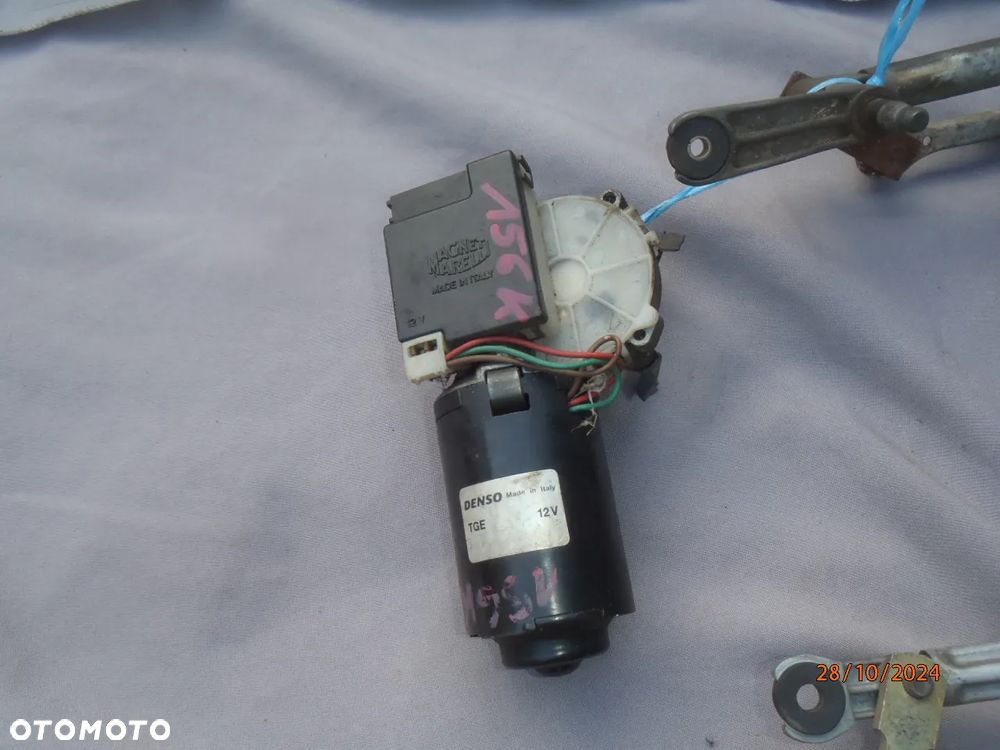 mechanizm ramiona cięgna cięgno trzpień frez wycieraczek silniczek ALFA ROMEO 156 147 145 146  ORYGINAL JAK NOWY - 6