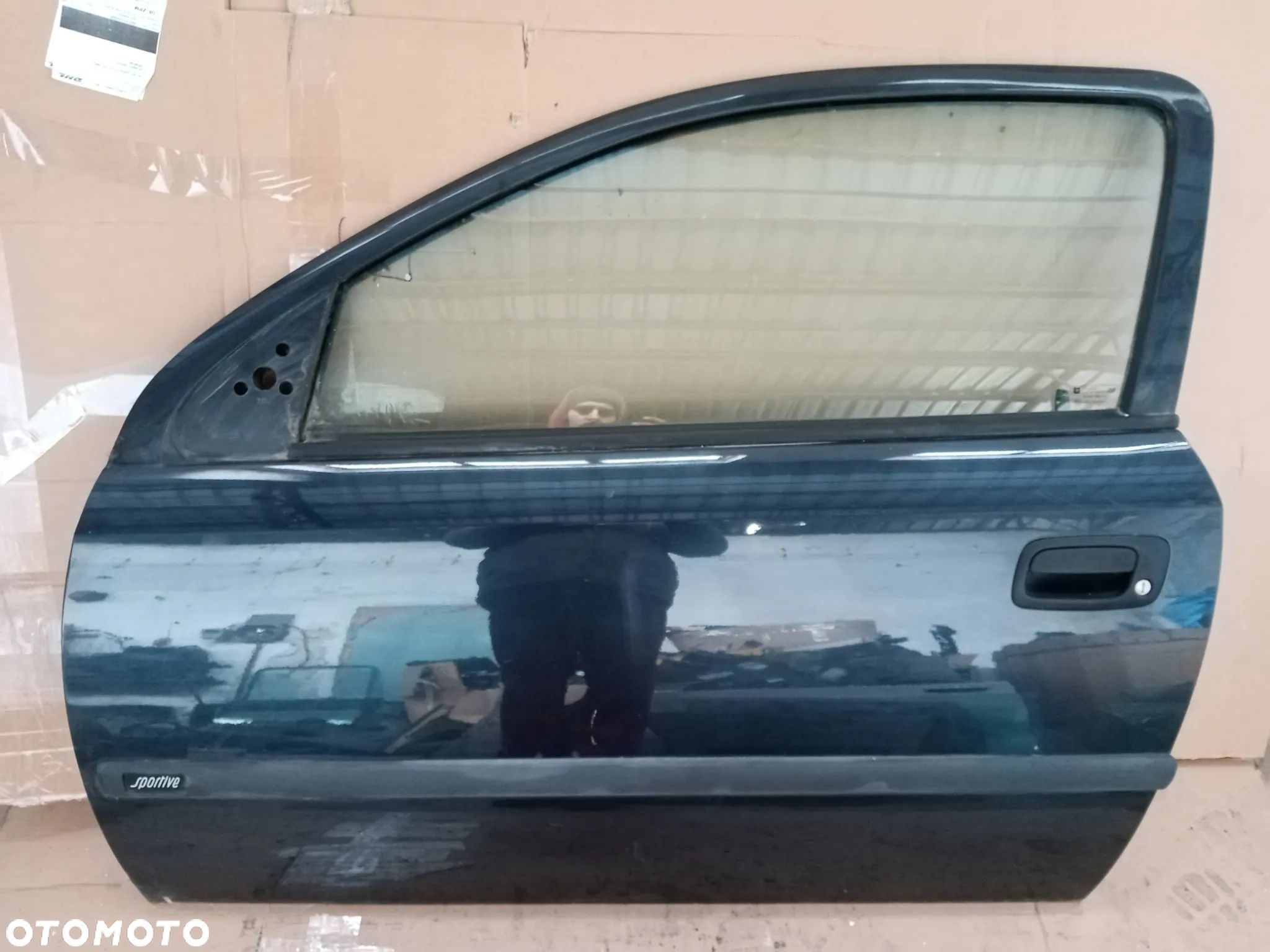 Drzwi lewy przód przednie lewe Opel Astra G II 3D - 1