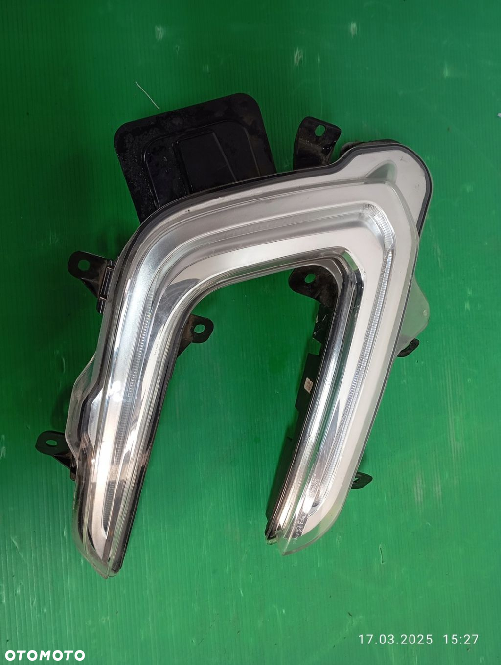 RENAULT CAPTUR LIFT 17- LAMPA LEWA LED DO JAZDY DZIENNEJ DRL 266055303R - 2