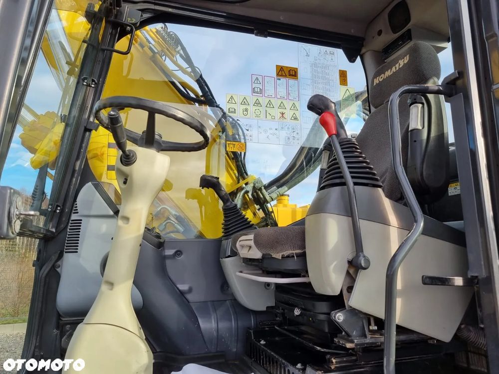 Komatsu PW180 Koparka 19t Kołowa‼️Super Stan Zadbana Stan bardzo dobry. Centralne smarowanie, Klima 2x Osprzęt - 12