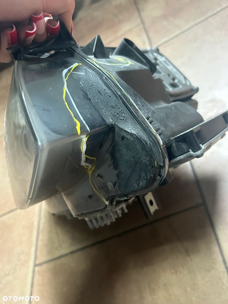 LAMPA BMW E92 E93 PRAWY PRZÓD KOMPLETNA LIFT 7239928 USZKODZONA - 8