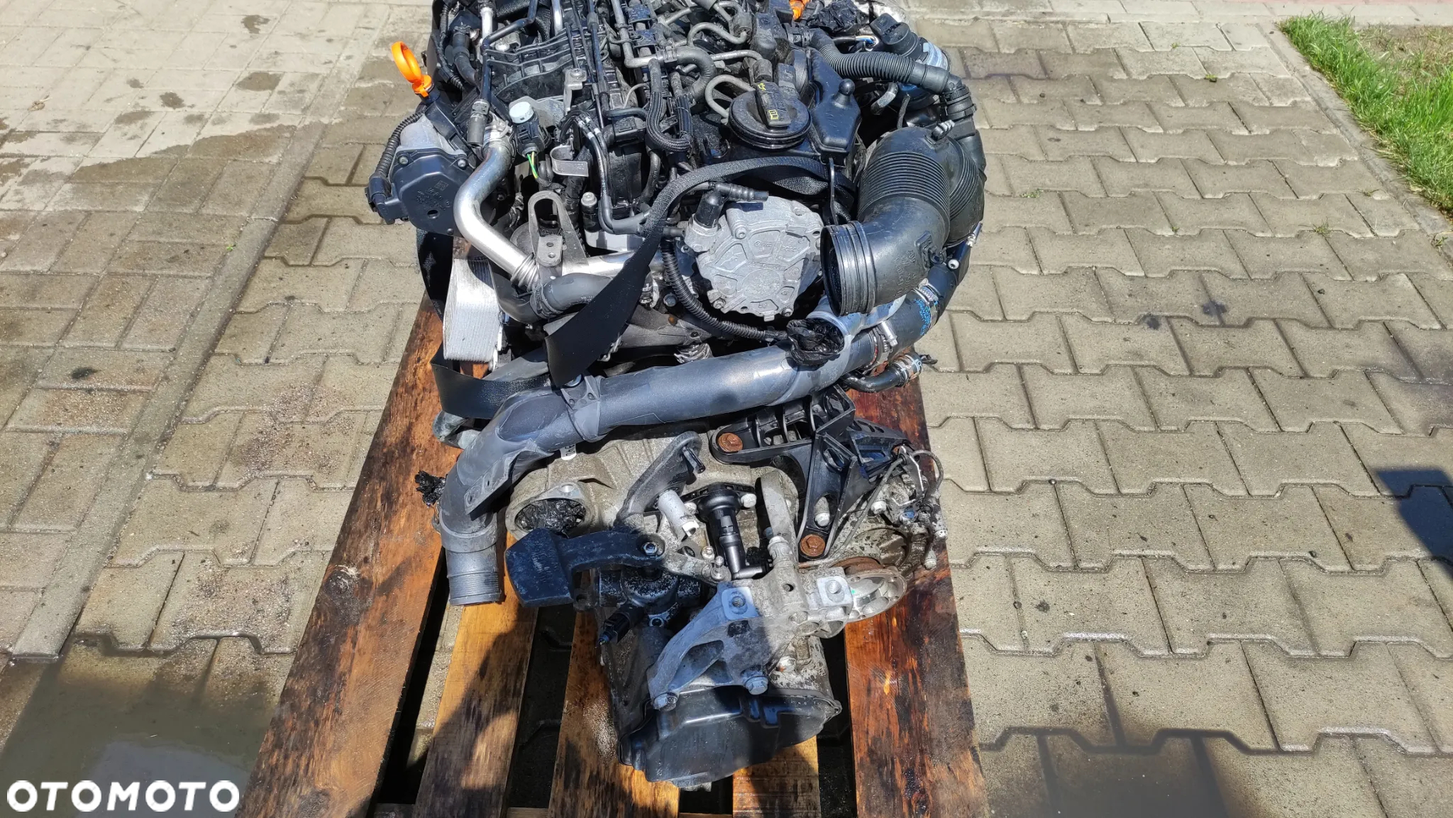 Silnik VW Caddy Audi 1.6 diesel kod: CAYD - 17