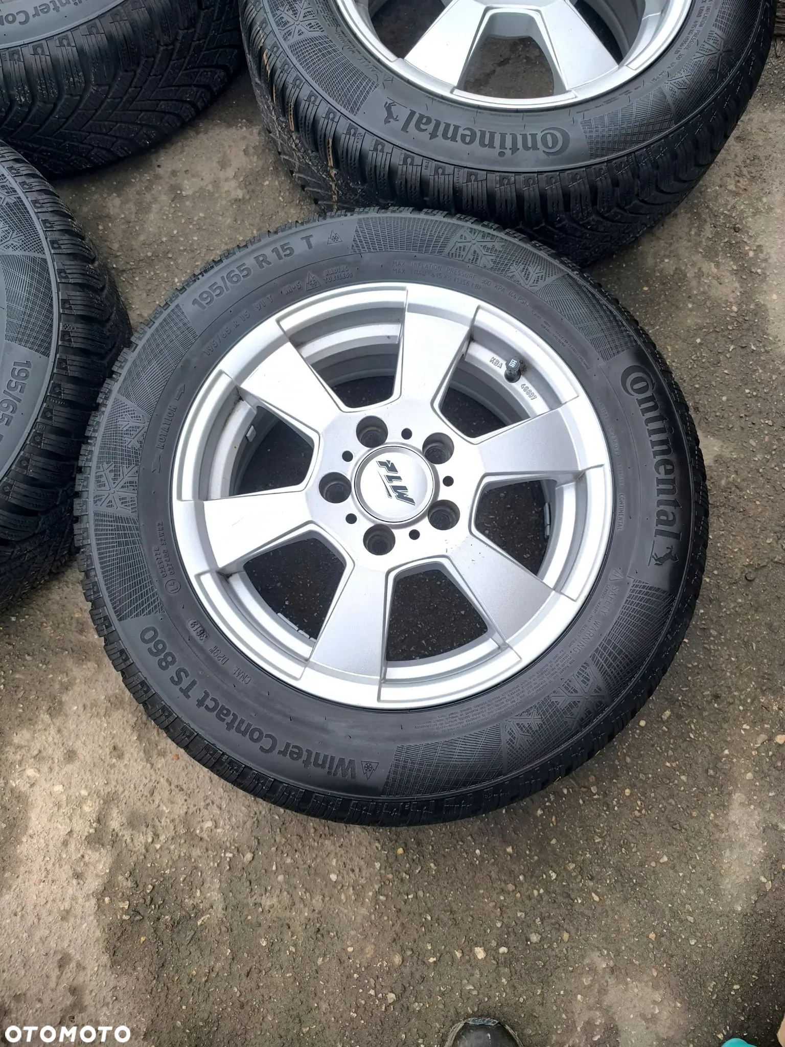 195/65R15 91T Opony Zimowe Zima CONTINENTAL WinterContact TS860 7,5mm Legnica ALU-RAD 195/65 - 9