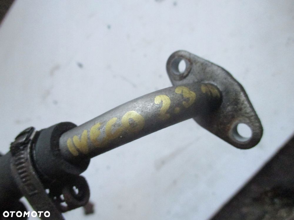 rura przewód turbo spływ oleju iveco 2.3 eu4 - 2
