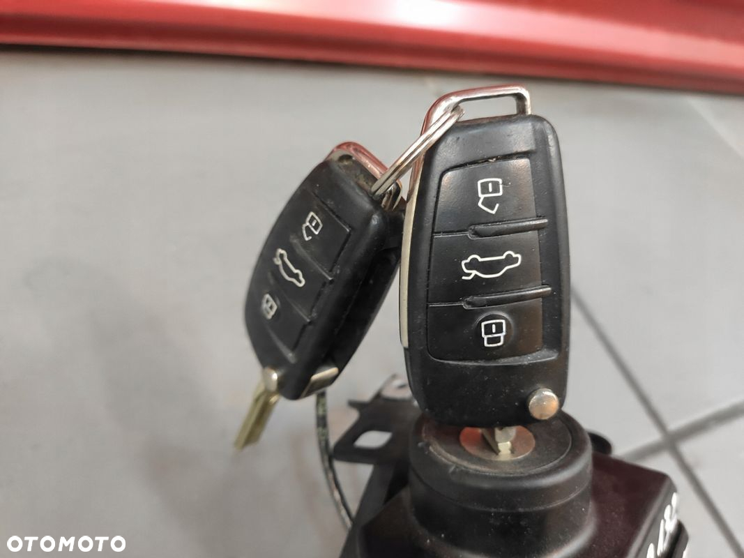 AUDI Q7 4L 3.0 TDI STACYJKA DWA KLUCZYKI KOMPLET ORYGINAŁ SPRAWNE - 6