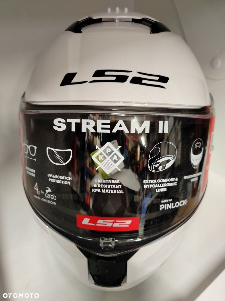 Kask LS2 STREAM II, Integralny z blendą przeciwsłoneczną, - 7