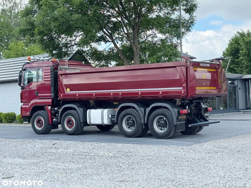 MAN TGS 35.460 // 8X4 // MANUAL // RESOR // MEILLER KIPPER 16 m3-3STRONNY // BURTA 110 // DWIE KAMERY // Z NIEMIEC - 14
