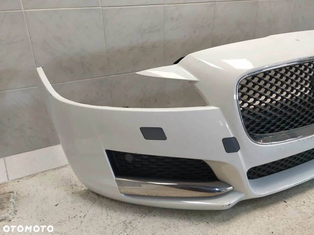 JAGUAR XF X260 ZDERZAK PRZÓD PRZEDNI KOMPLETNY SPRYSKIWACZE GRILL ATRAPA CHŁODNICY ZNACZEK ORYGINAŁ - 4