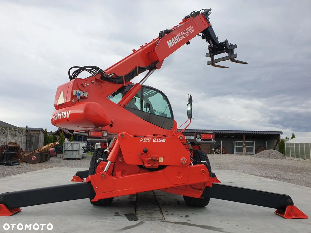 Manitou MRT ROTO 2150 Privilege KOSZ/WIDŁY/PILOTY SPROWADZONA PIĘKNY STAN - 31