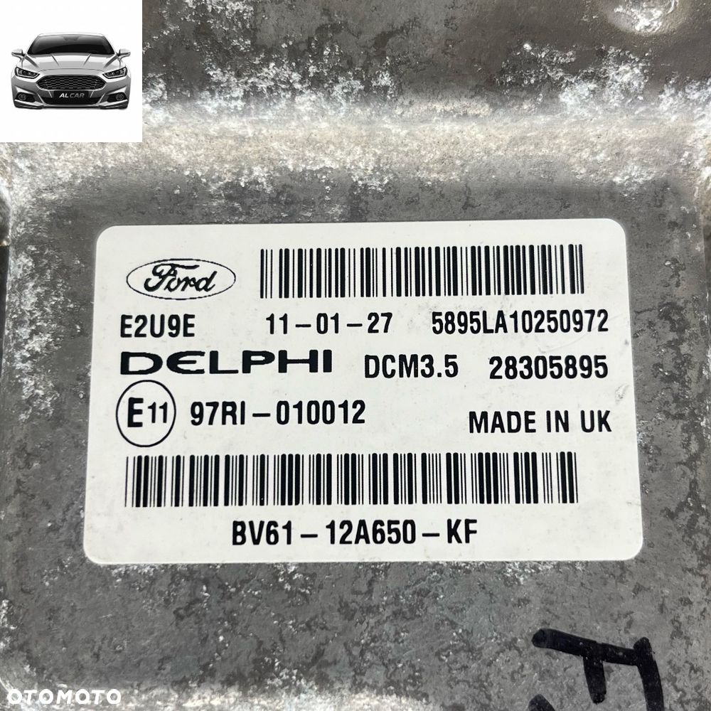 STEROWNIK SILNIKA 2.0 TDCI FORD FOCUS MK3, C-MAX MK2 BV61-12A650-KF - 2