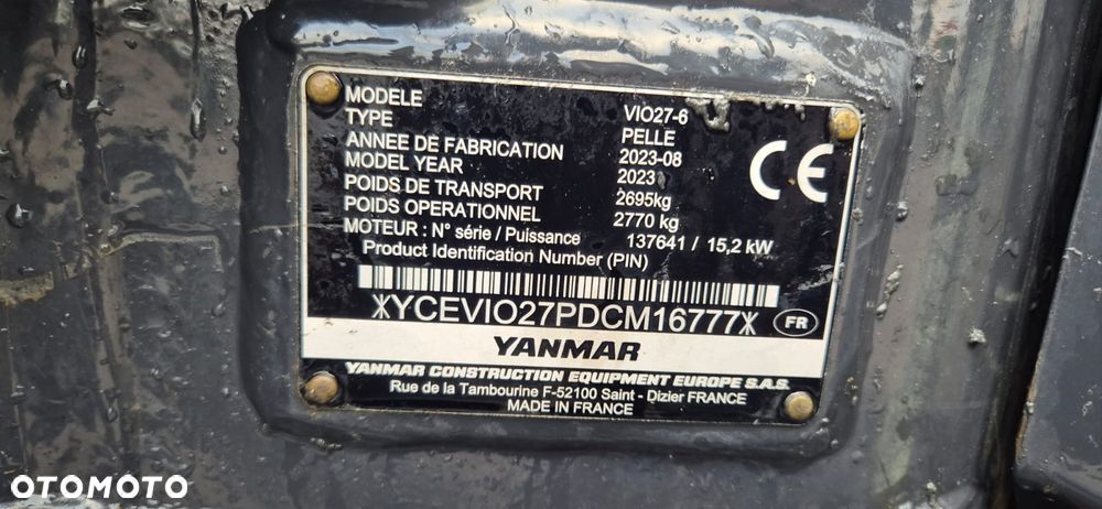 Yanmar ViO27 - 14