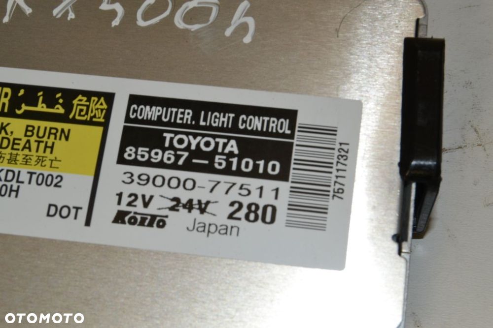 Przetwornica Lexus Rx 400h  85967-51010 - 4