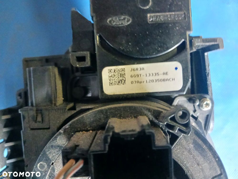 Manetki przełącznik pająk Ford Mondeo Mk4 S-Max zwijak airbag poduszek kierunków wycieraczek 6G97-17A553-AD  6G9T-1335-AE - 3