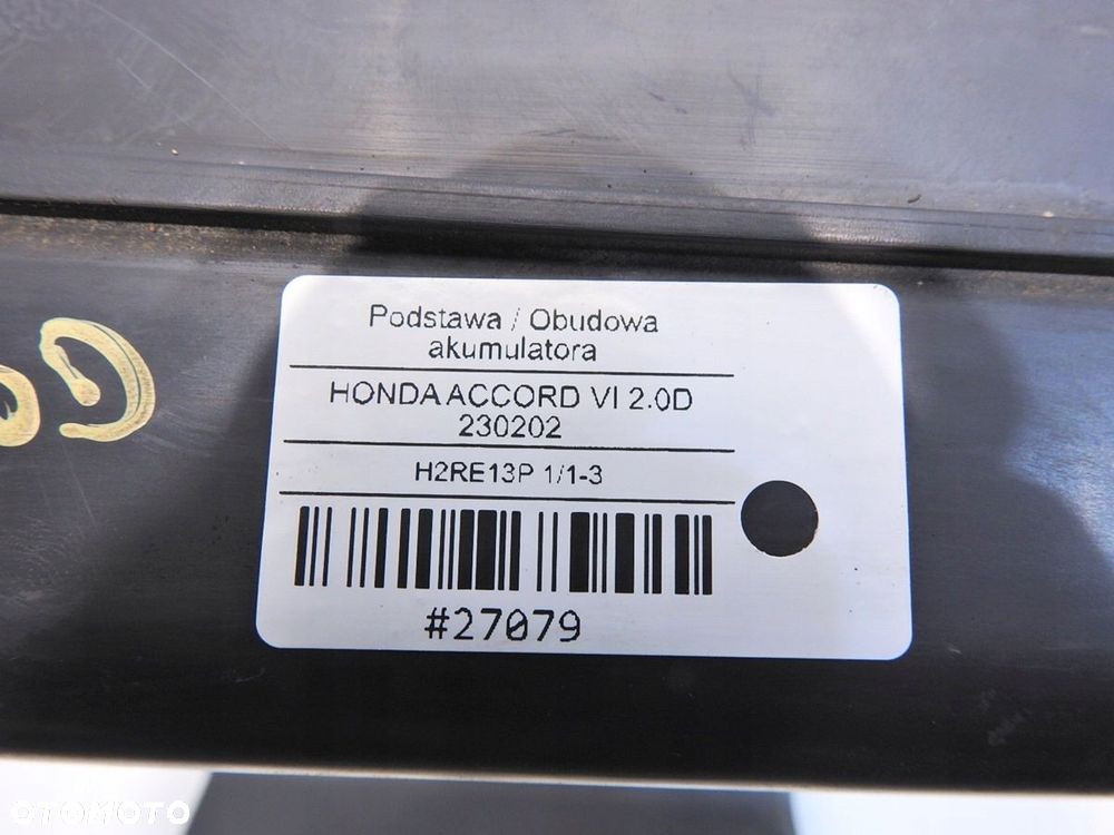 PODSTAWA AKUMULATORA HONDA ACCORD VI 2.0 D - 4