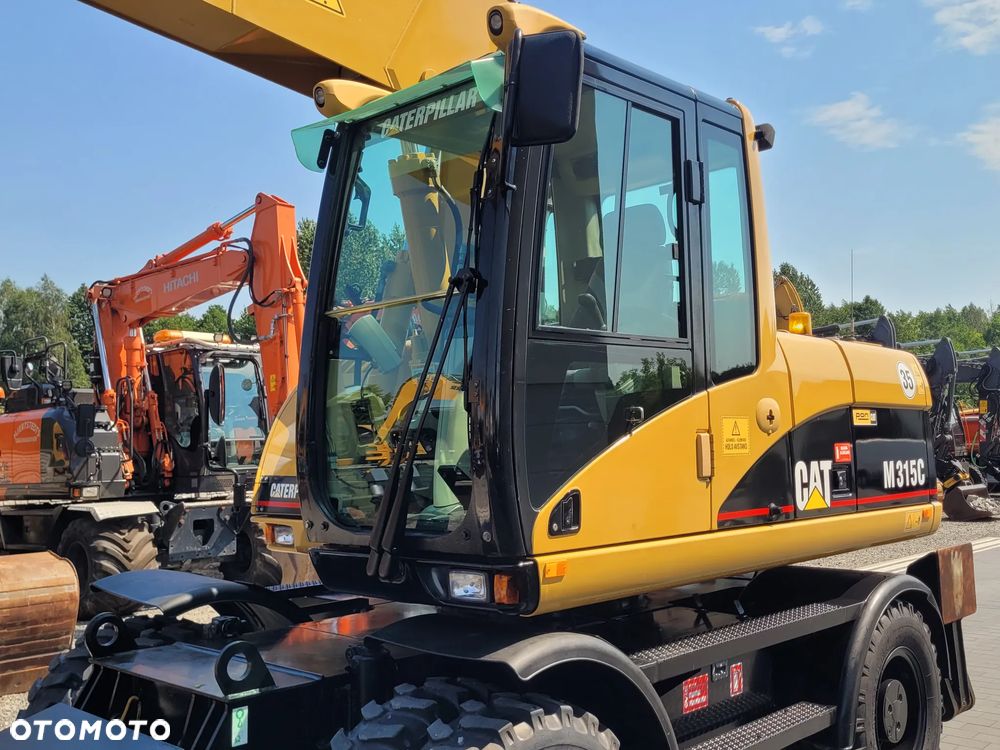 Caterpillar M315C / ROTOTILT ze szczypcami / ZADBANY EGZEMPLARZ / - 10