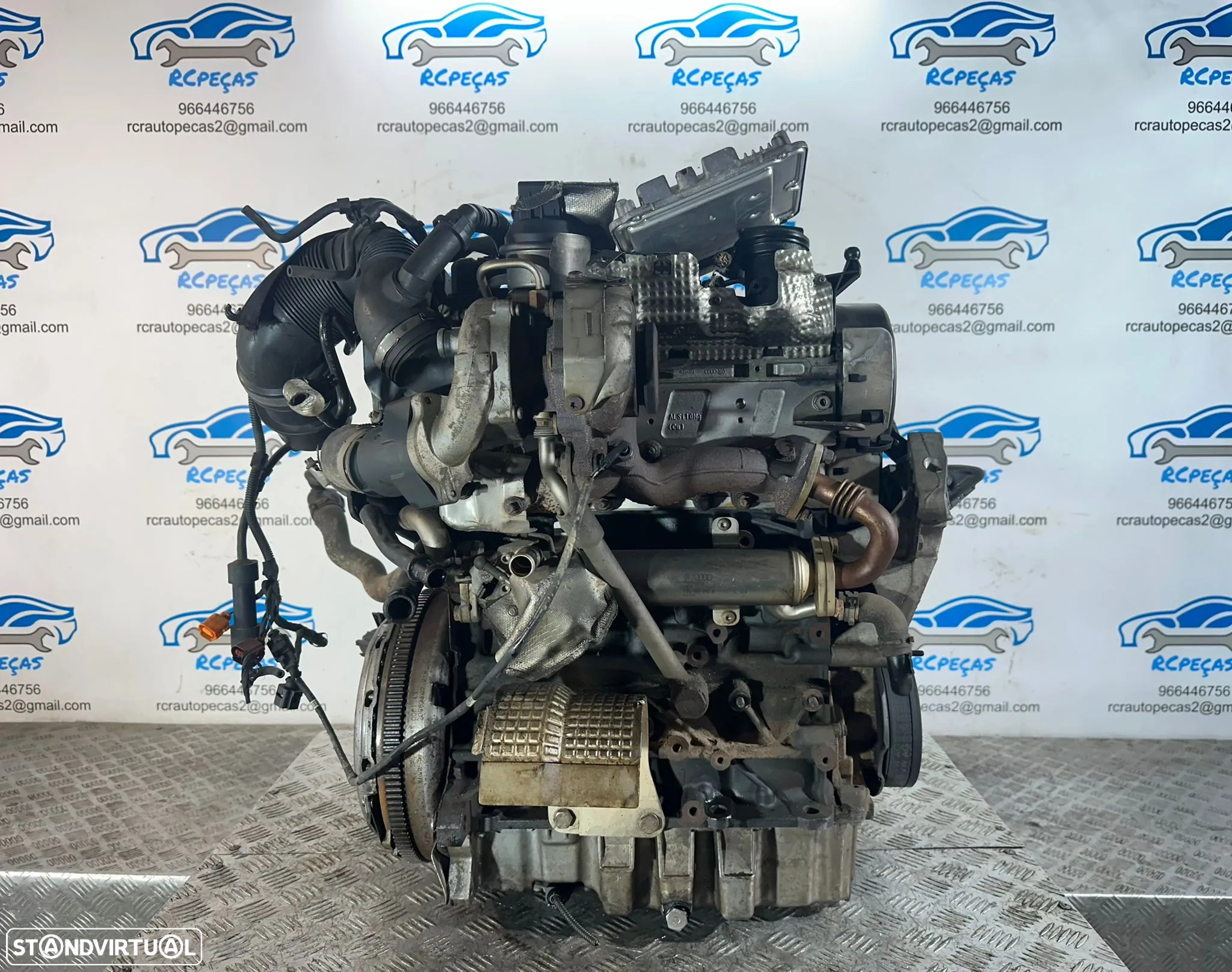 .Motor Completo VW Volkswagen Audi CBD 2.0TDi 16v 143cv Bosch 2007 - 2015 - 2