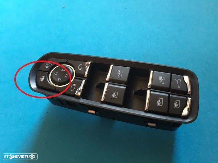 Comando botão interruptor Vidros Porsche Panamera, Cayenne, Macan NOVO - 4