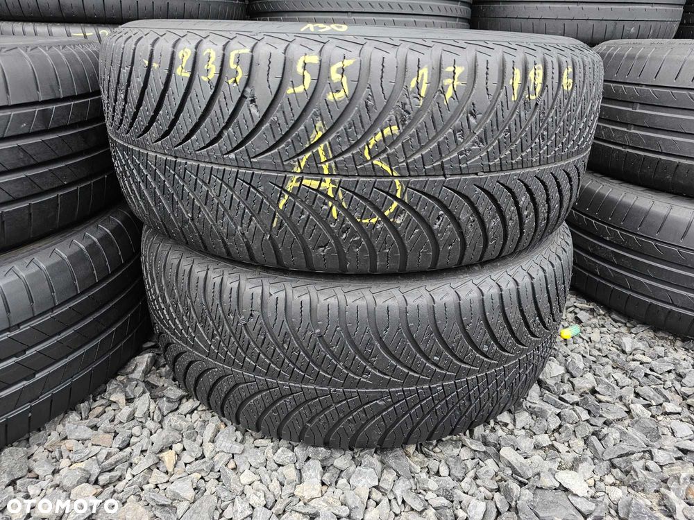 WYSYŁKA 2 Opony Wielosezonowe 235 55 R17 GoodYear Vector 4Seasons 2019r. - 1
