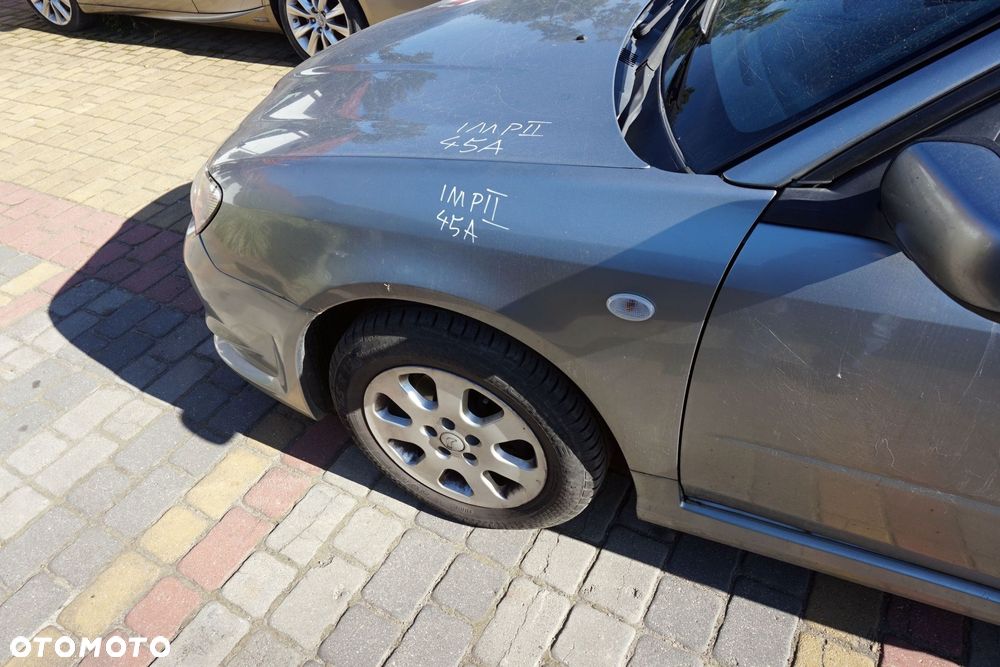 MASKA ZDERZAK BŁOTNIKI LAMPY IMPREZA II GD LIFT 45A  SUBARU 2006-2007 SZARY PRZÓD KOMPLETNY - 10
