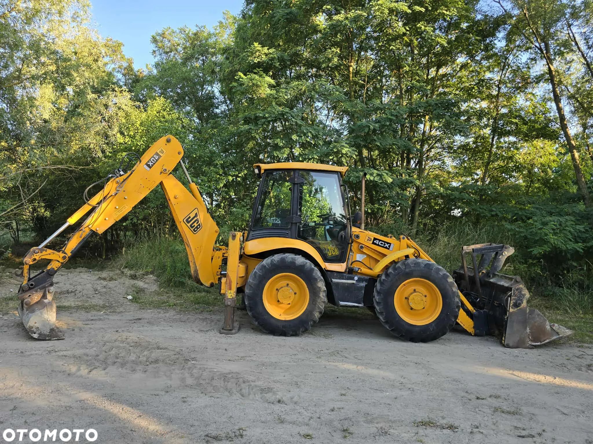 JCB 4CX JOYSTICK HYDRO PRZESUW SALON PL - 1