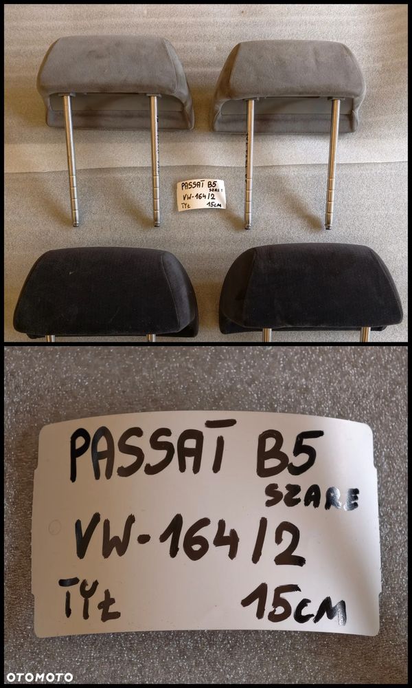 MIX ZAGŁÓWKI ZAGŁÓWEK FOTELI AUDI VW SKODA SAAB RENAULT PEUGEOT FORD MAZDA NISSAN - 11