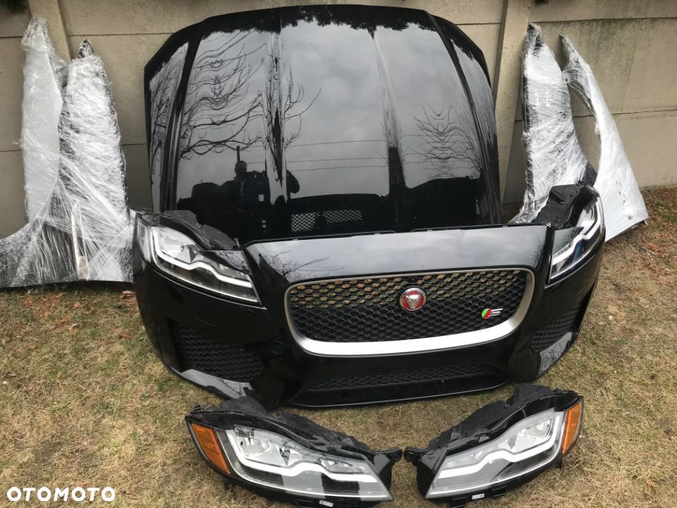 Jaguar F Pace F-Pace maska zderzak przod lampy CZESCI - 1