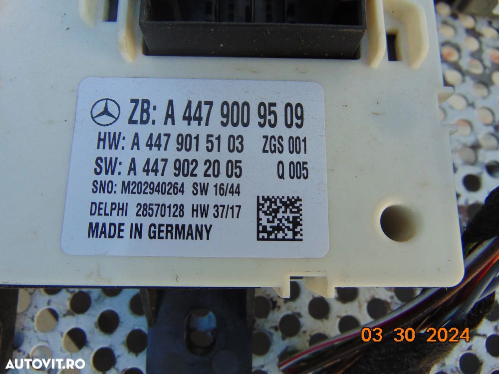 Kit pornire Mercedes vito w447 1.7 diesel viano 1.7cdi kit pornire ecu - 4