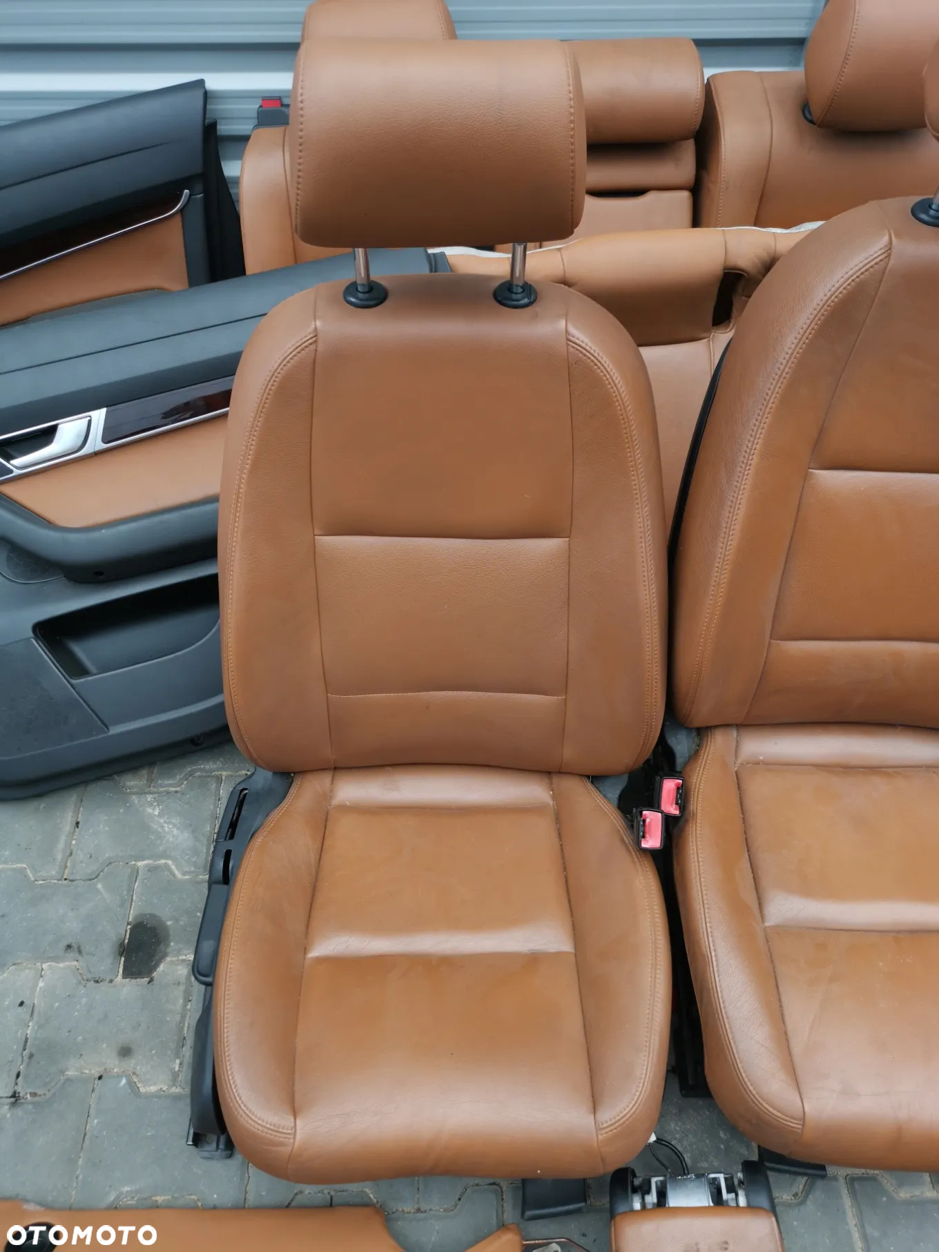 Fotele Kanapa Boczki Skóra AUDI A6 C6 Kombi - 4