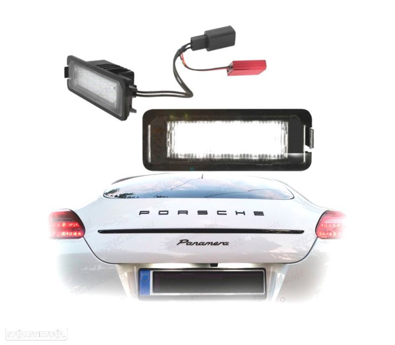 LUZES DE MATRÍCULA LED PARA PORSCHE 911 CARRERA TURBO GT2 996T Y 997T 2001-2011 - 1