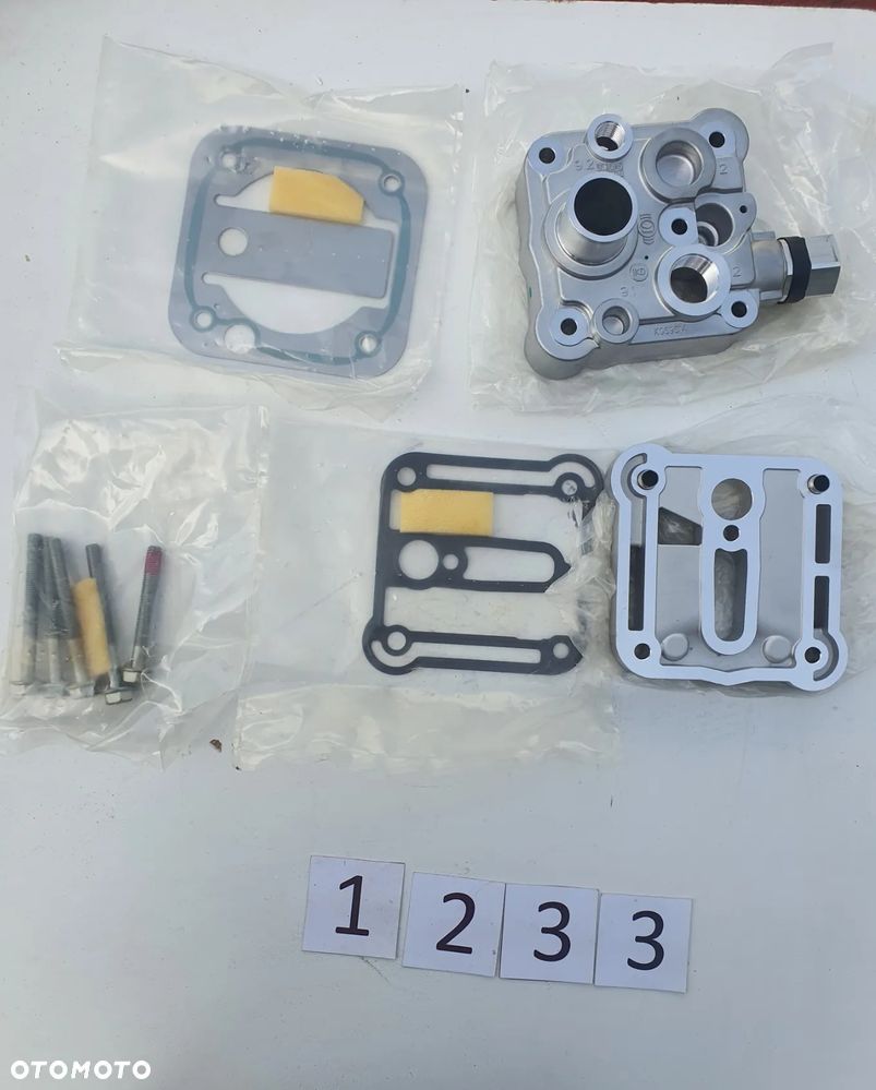 Zestaw naprawczy głowicy cylindra sprężarki powietrza Knorr-Bremse K105789K50 MAN 51541146092 - 1