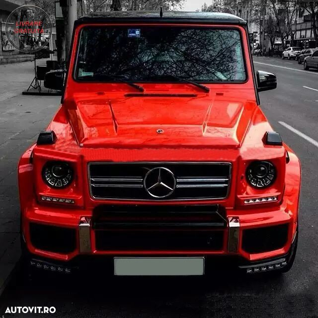 Faruri Bi-Xenon LED Mercedes G-Class W463 (2005-2017) M Square Look- livrare gratuita - 7