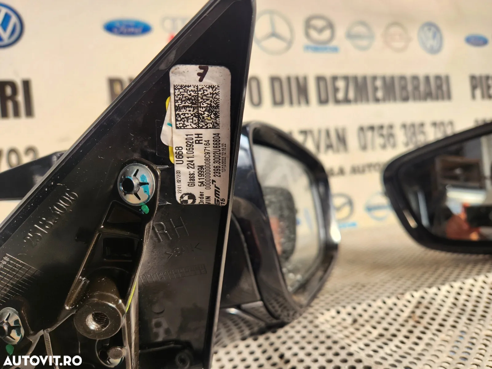 Oglinzi Oglinda Stanga Dreapta M Paket Originale Bmw Seria 2 Coupe G42 G20 G21 G22 G23 Volan Stanga - 12