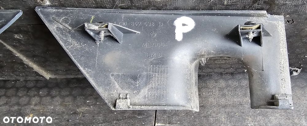 OSŁONA OBUDOWA LUSTERKA PRAWA LEWA 1C0857538D 1C0858035 VW NEW BEETLE - 5