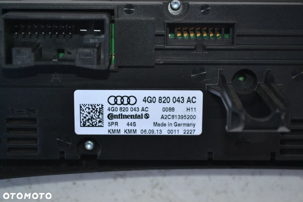AUDI A6 C7 A7 PANEL NAWIEWU KLIMATYZACJI 4G0820043AC - 3