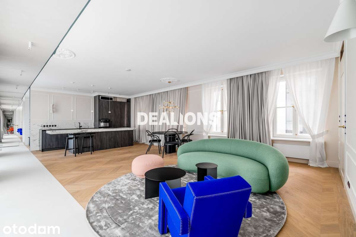 Elegancki apartament na wynajem w Foksal 13/15