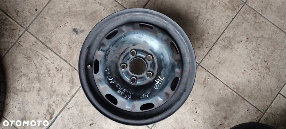 FELGI STALOWE 5x100 6Jx14 CALI ET37 FABIA POLO IBIZA 4 SZTUKI KOMPLET - 2