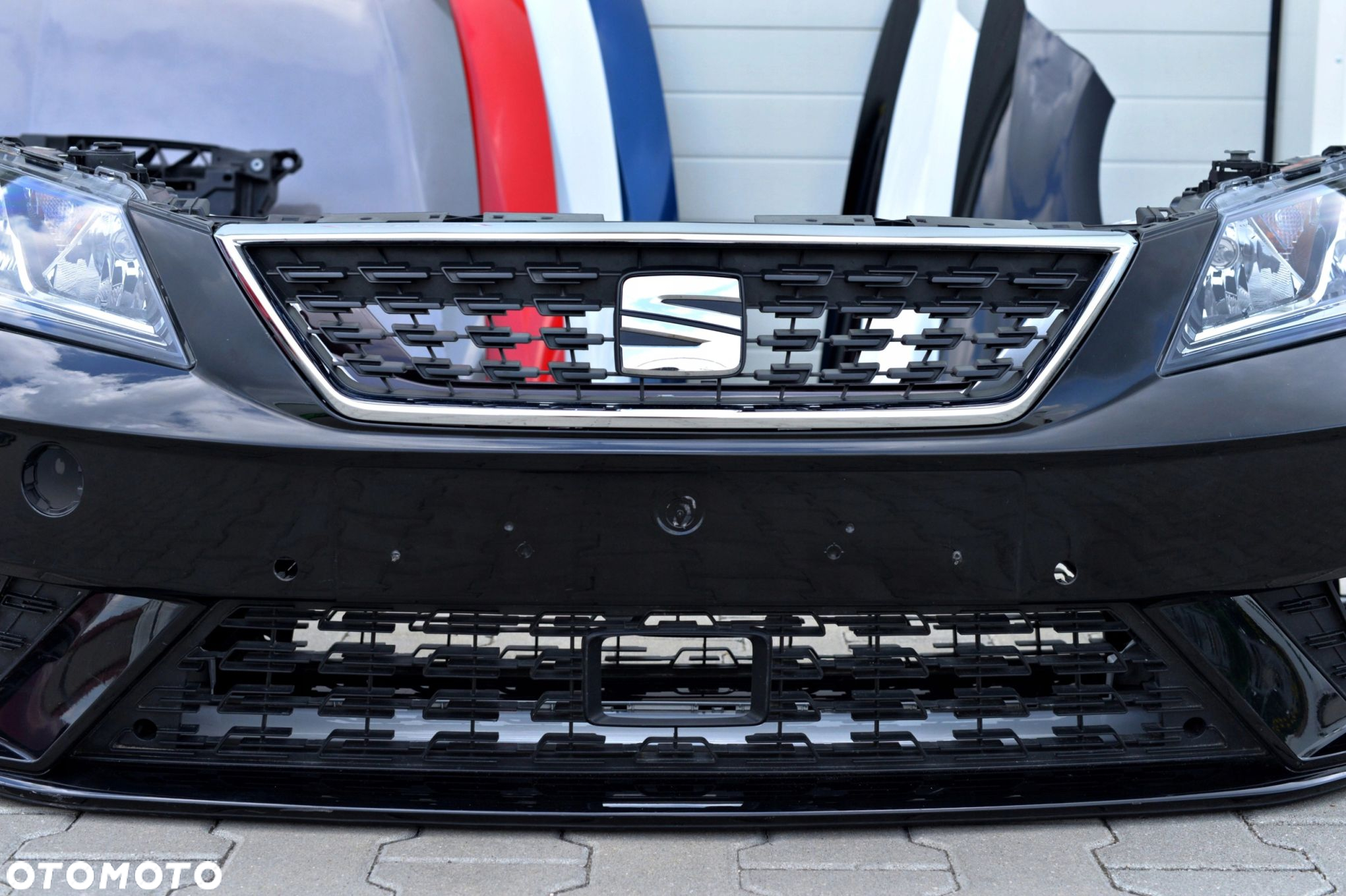 MASKA BŁOTNIK ZDERZAK GRILL LAMPA H7 XENON LED PAS BELKA SEAT LEON 3 5F 17- - 11