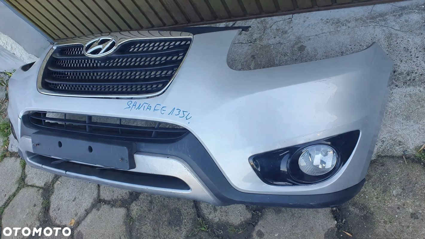 Hyundai Santa Fe 2 II lift 09-12 zderzak przedni przód $ - 3