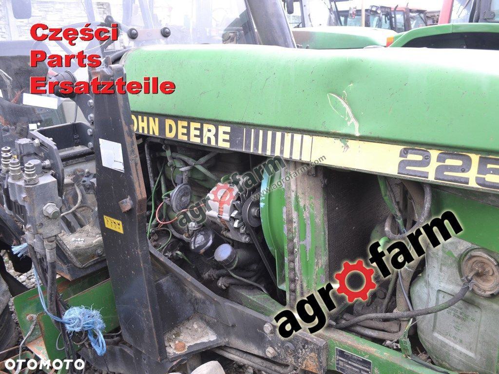 John Deere 2250 części, skrzynia biegów, silnik - 3