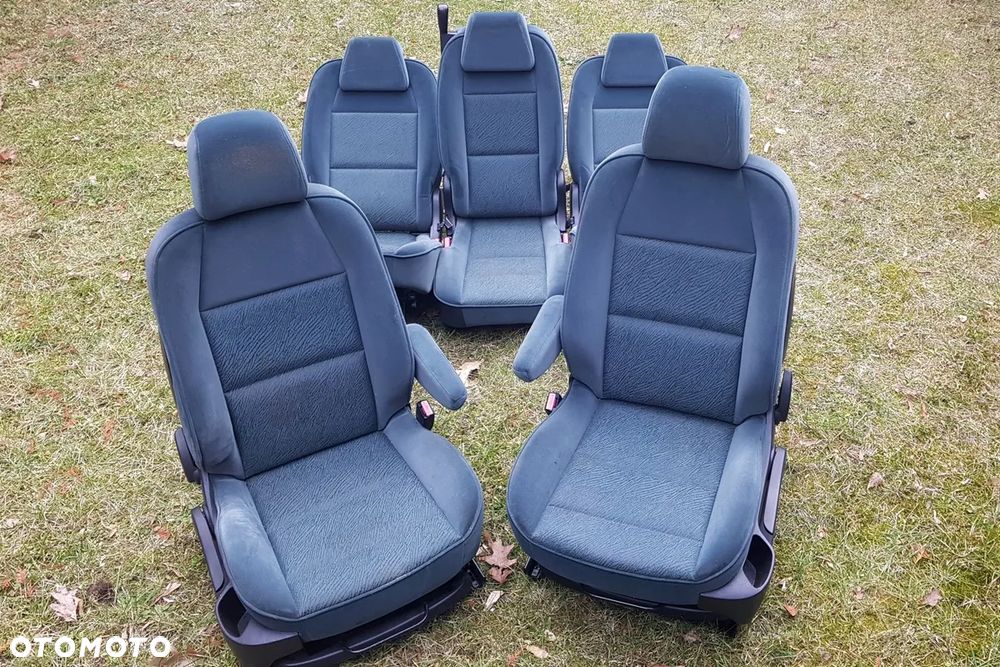 Fotel Lewy Prawy Przedni Tylny Boczki Komplet Peugeot 307 SW - 1