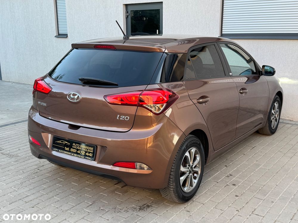 Hyundai i20 blue 1.0 T-GDI Passion Plus - 8