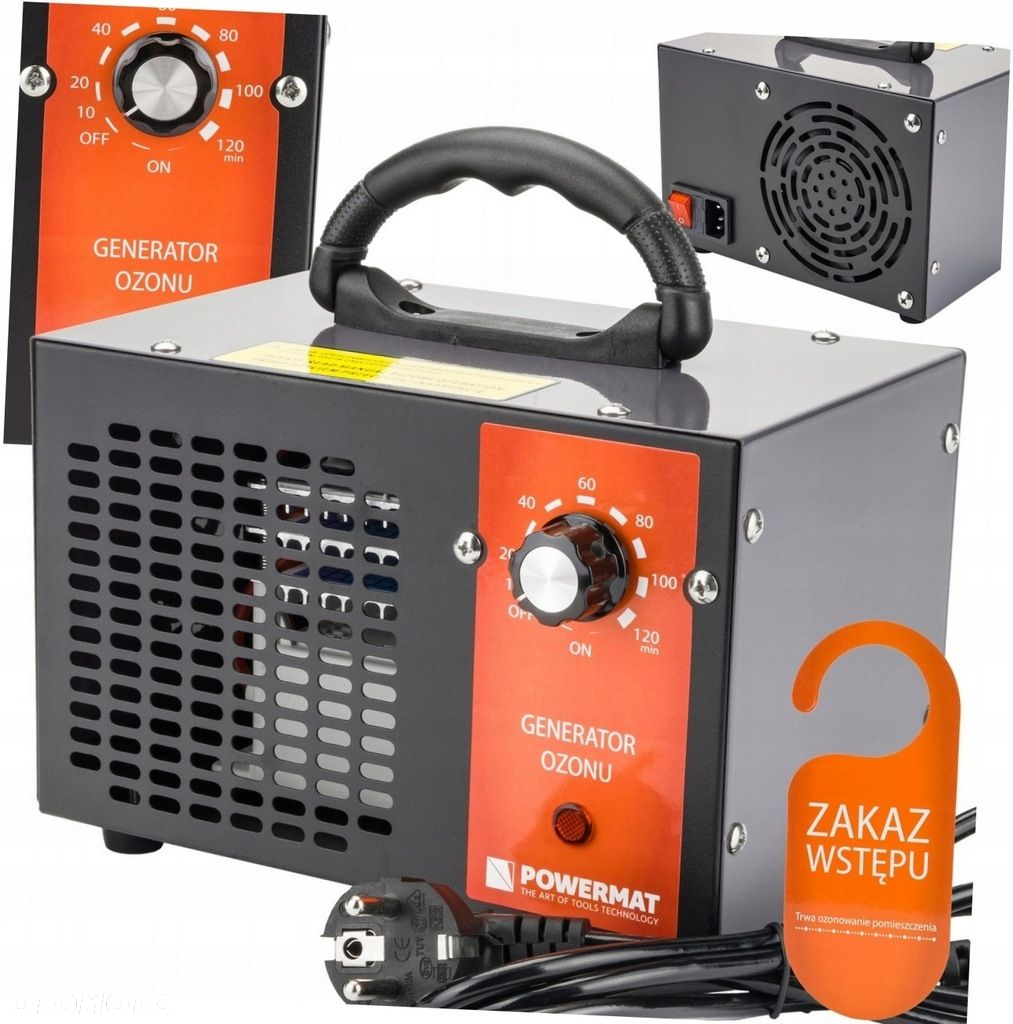 POWERMAT GENERATOR OZONU OZON MOCNY 36 000 MG/H OZONATOR TIMER GOZ-36T - 7